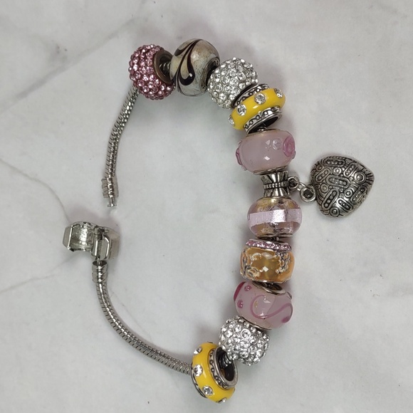 Pandora-style Charm Bracelet - Picture 2 of 6